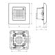 Grothe Sonnette électronique encastrable 8-12V UP-Gong 120ws
