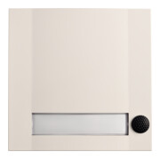 Grothe Sonnette-poussoir 1 bouton 90×90×18,5 mm, blanc/noir DOMOLUX-3