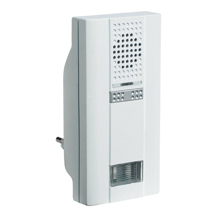 Grothe Steckdosenfunkgong Empf. 6Melodien/Blitzl.,ws MISTRAL 400E