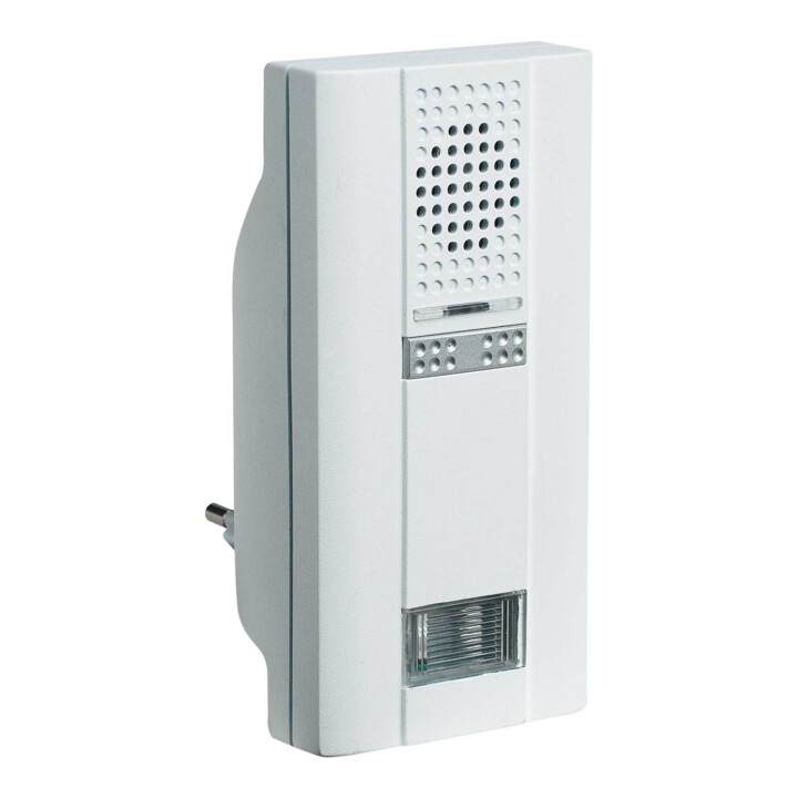 Grothe Steckdosenfunkgong Empf. 6Melodien/Blitzl.,ws MISTRAL 400E