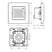 Grothe Unterputz Summer 8-12V UP-SU 120ws-5