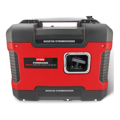 Groupe électrogène à onduleur STIER Premium SNS-190, 1,9 kW, 59 dB(A)