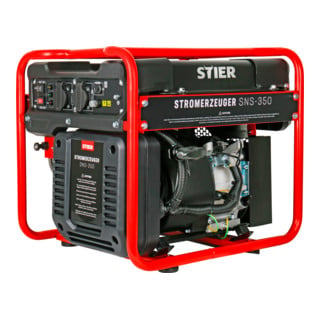 Groupe électrogène SNS-350 STIER, 3,5 kW, 69 dB(A)