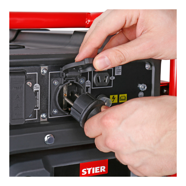 Groupe électrogène SNS-350 STIER, 3,5 kW, 69 dB(A)