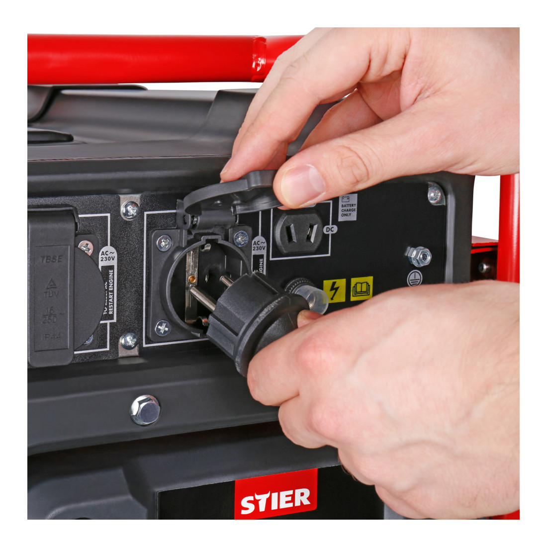 Groupe électrogène SNS-350 STIER, 3,5 kW, 69 dB(A)