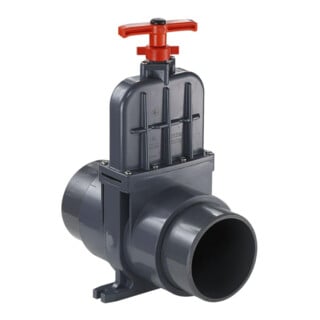Grundfos Absperr-Zulaufschieber PVC/Edelstahl, DN 150, PN 2,5