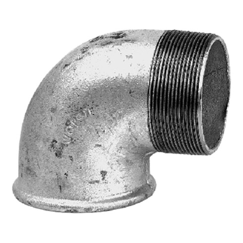 Grundfos Accessoires pour pompe eaux usées/canalisations Coude 90° R1_1/2/Rp1_1/2 galvanisé