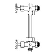 Grundfos Accessoires pour pompes submersibles Capteur de niveau d'eau WAS-L R1/2 PN6 500mm