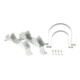 Grundfos Accessoires pour pompes submersibles Jeu de colliers de fixation 2 pcs D182/D135-1