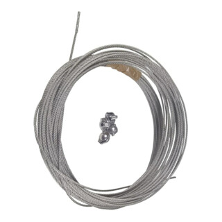 Grundfos Câble en acier inoxydable 30 m, Ø 5 mm, avec 4 colliers de serrage