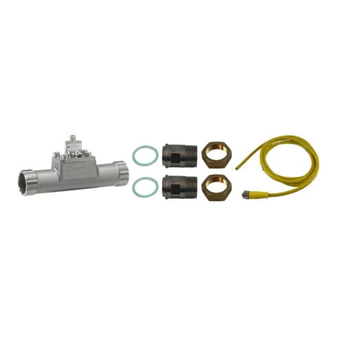 Grundfos Capteur de débit VFI 1,3-25 m3/h DN 32, Set R 1 1/2, FKM