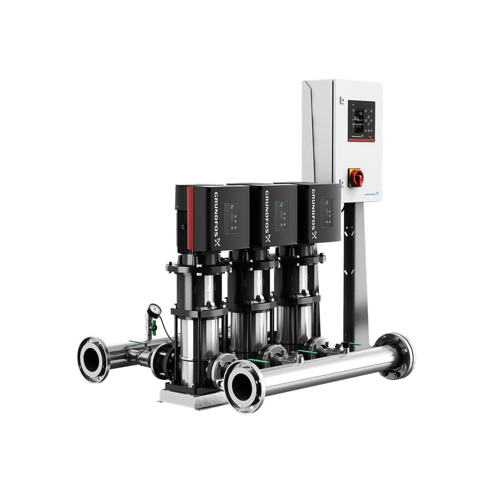 Grundfos Druckerhöhungsanlage Hydro MPC-E 3 CRIE10-6 U2 A-A-A-A