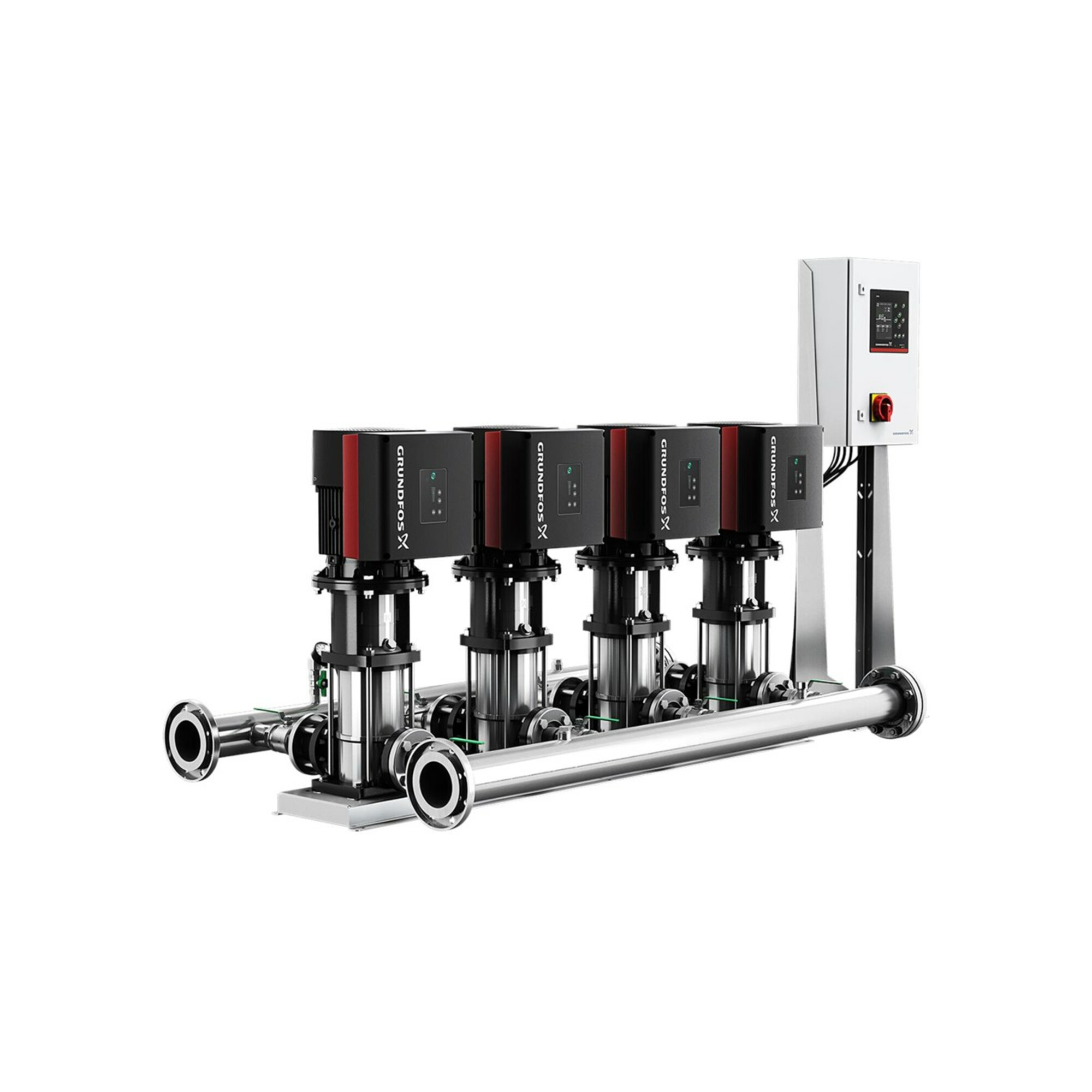 Grundfos Druckerhöhungsanlage Hydro MPC-E 4 CRIE20-3 U2 A-A-A-A