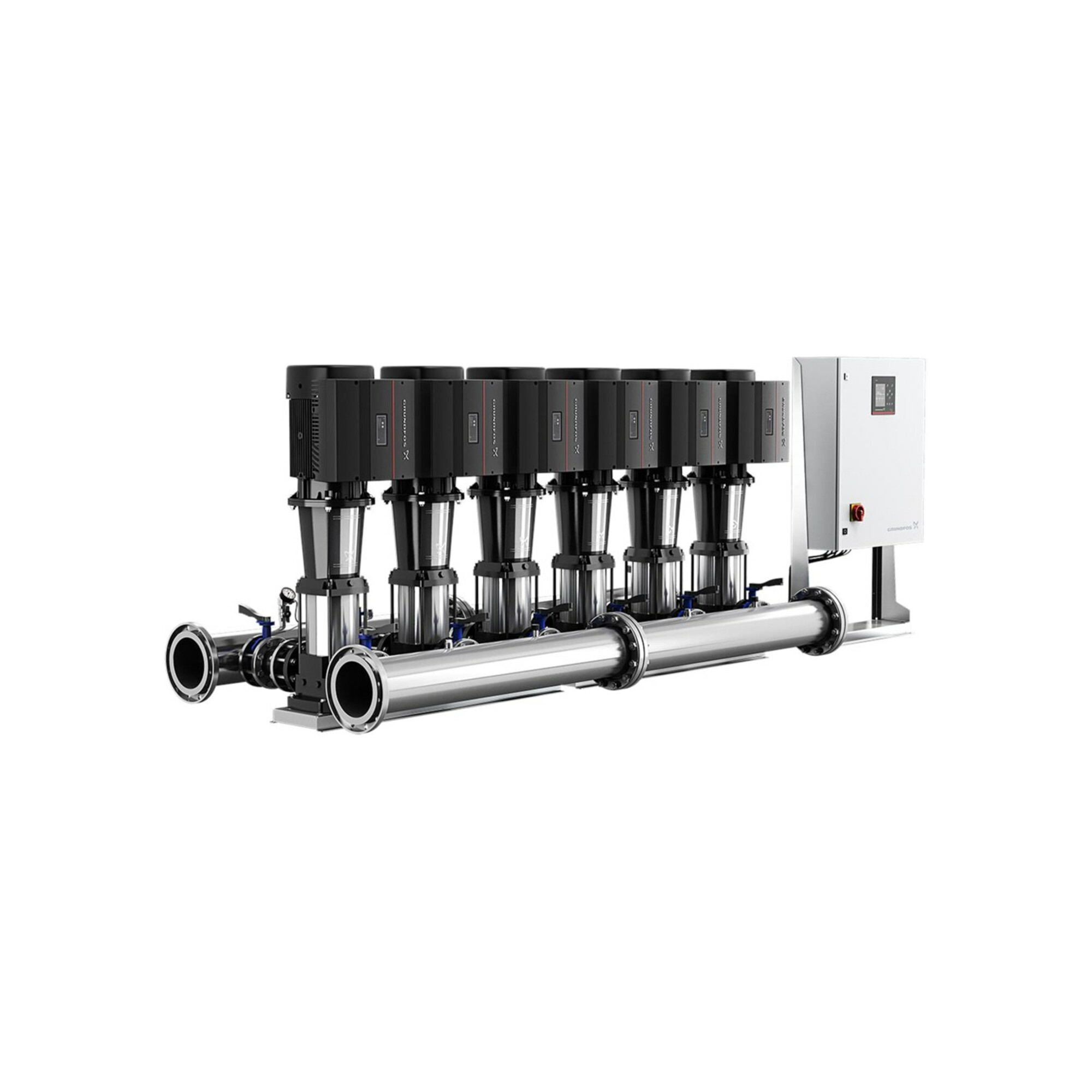 Grundfos Druckerhöhungsanlage Hydro MPC-E 6CR64-4-2 16bar 3x400V 37kW