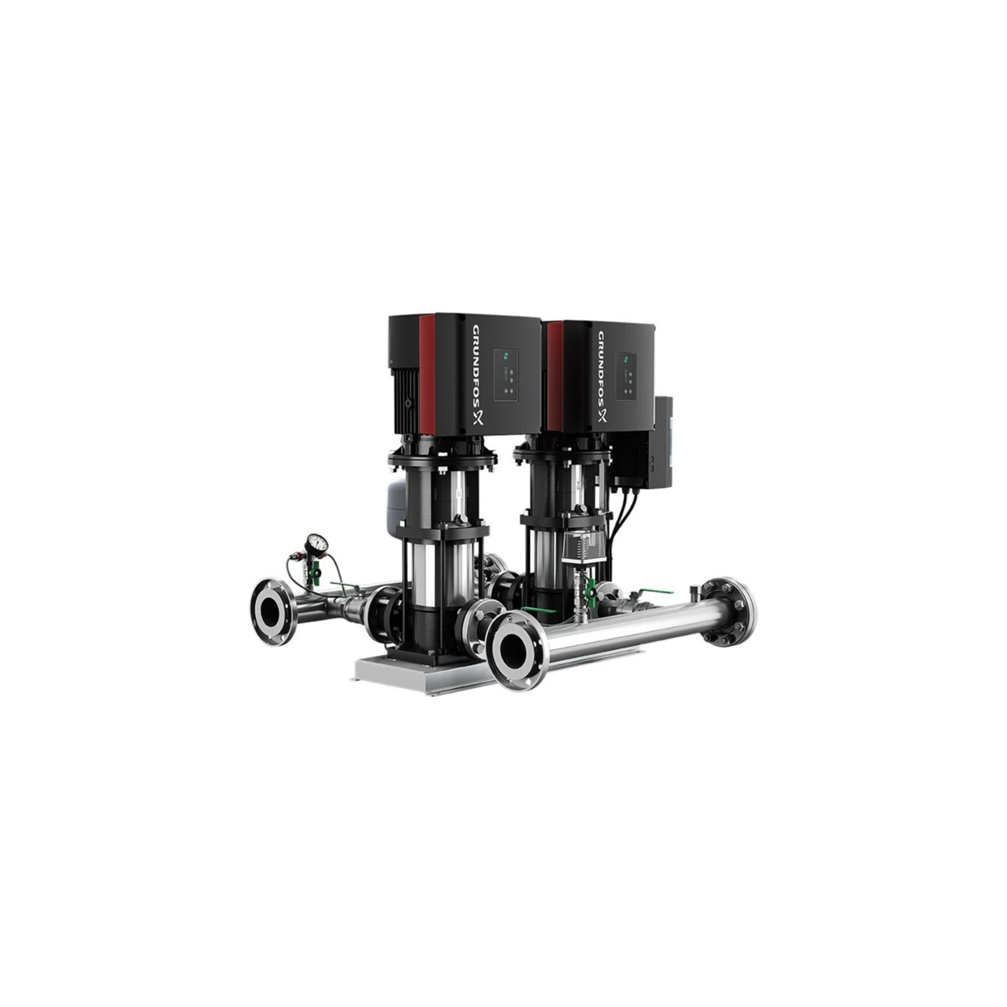 Grundfos Druckerhöhungsanlage HYDRO MULTI-E 2CRIE15-7 PN16 400V 7,5kW