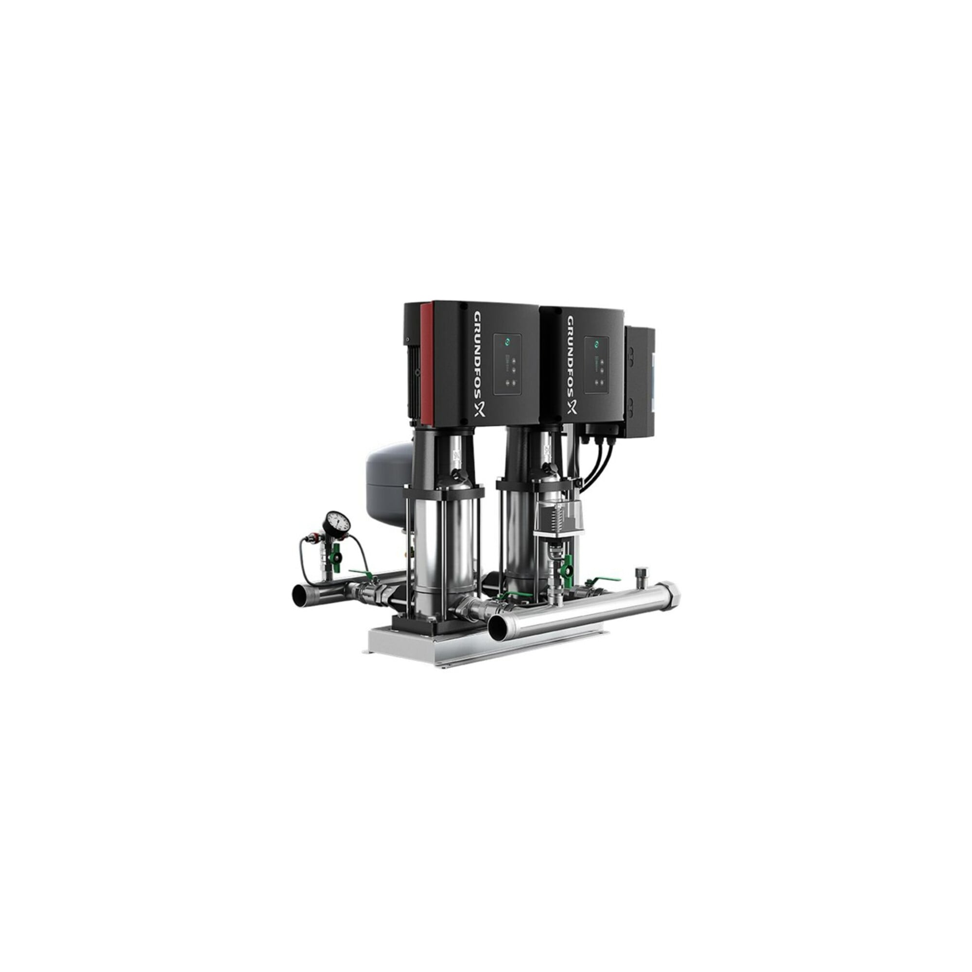 Grundfos Druckerhöhungsanlage Hydro Multi-E 2CRIE3-8U2 PN10 400V 1,1kW