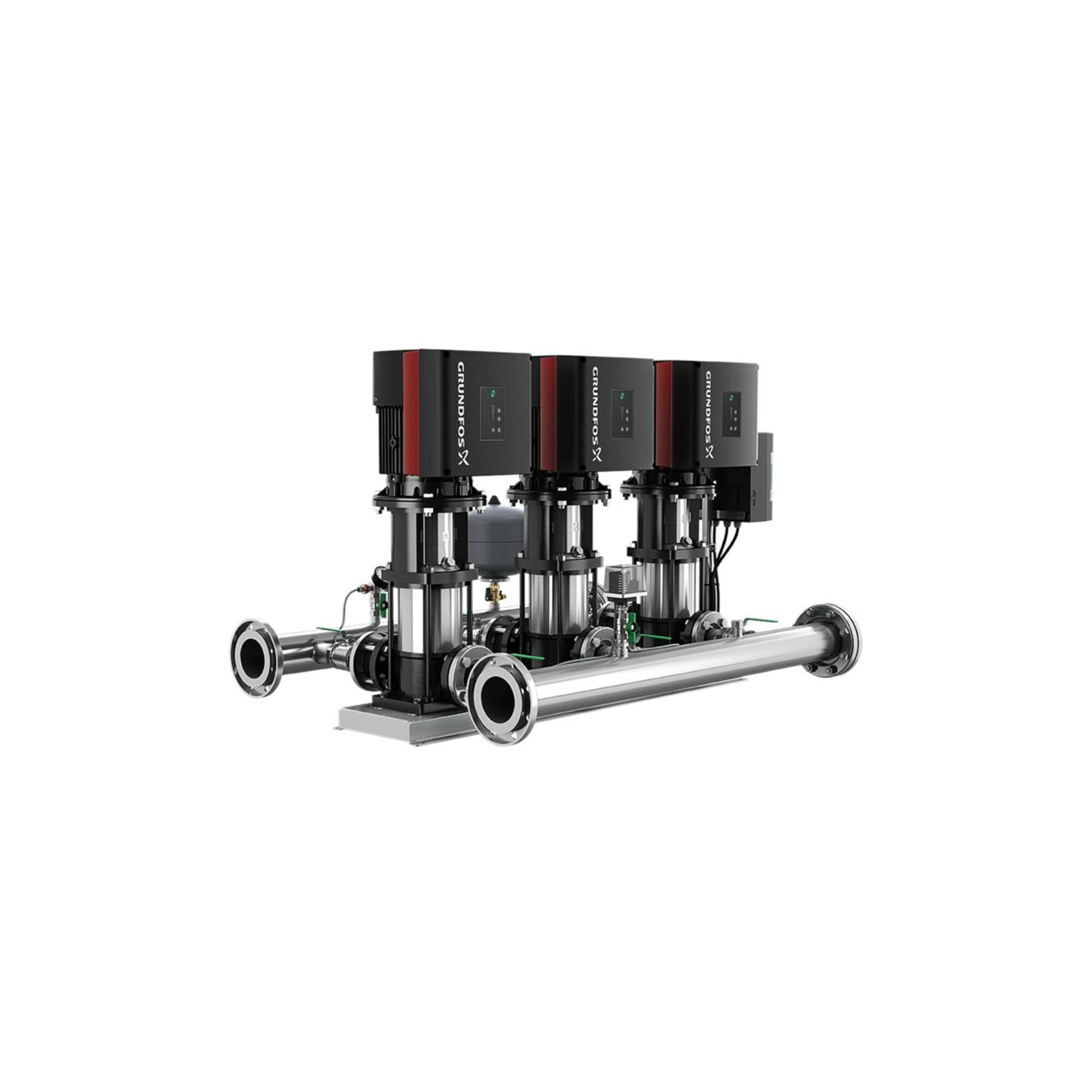Grundfos Druckerhöhungsanlage HYDRO MULTI-E 3CRIE15-7 PN16 400V 7,5kW