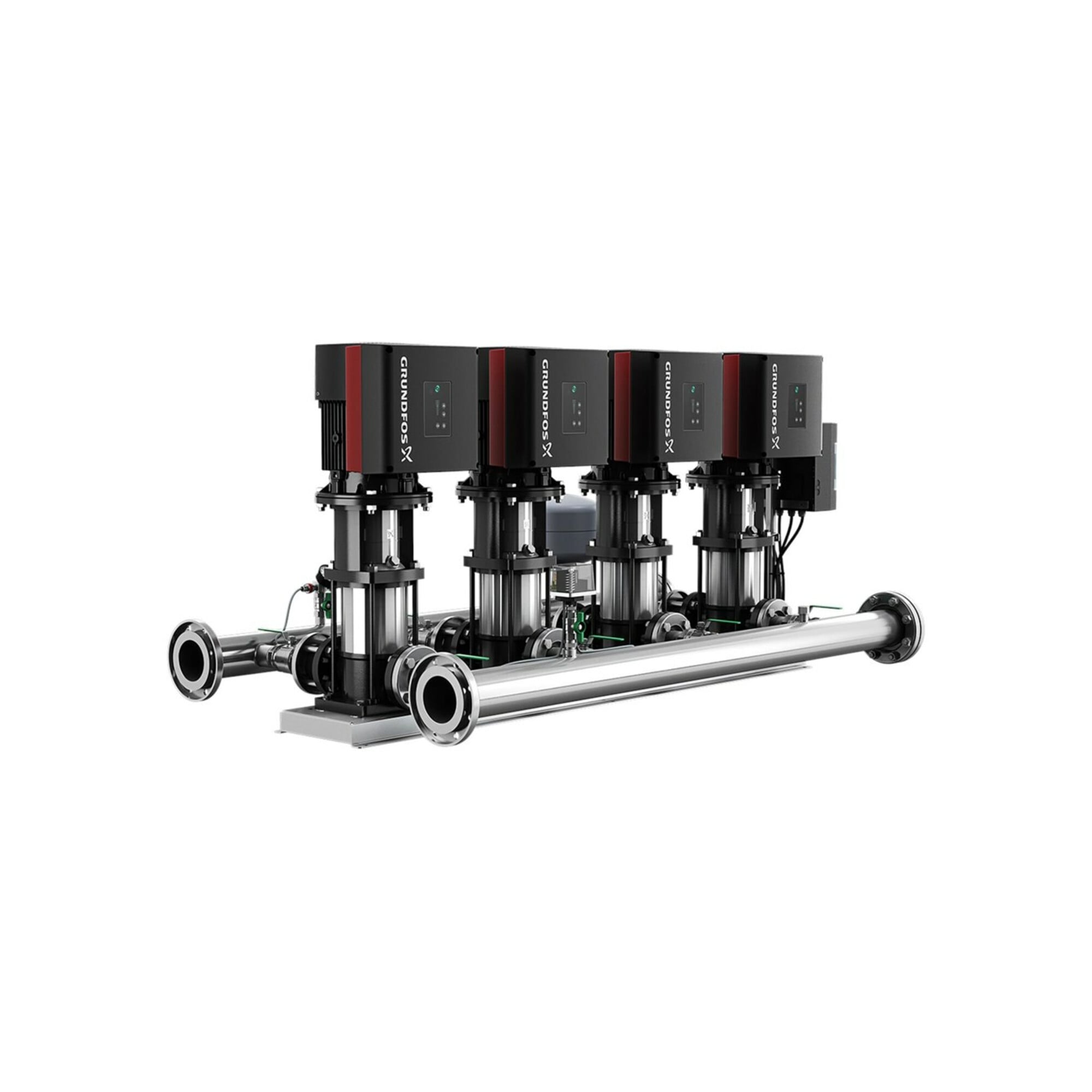 Grundfos Druckerhöhungsanlage Hydro Multi-E 4CRIE10-2 PN10 400V 1,5kW