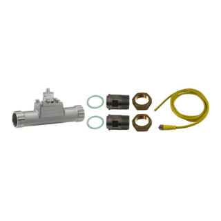 Grundfos Durchflusssensor VFI 1,3-25 m3/h DN 32, Set R 1 1/2, FKM