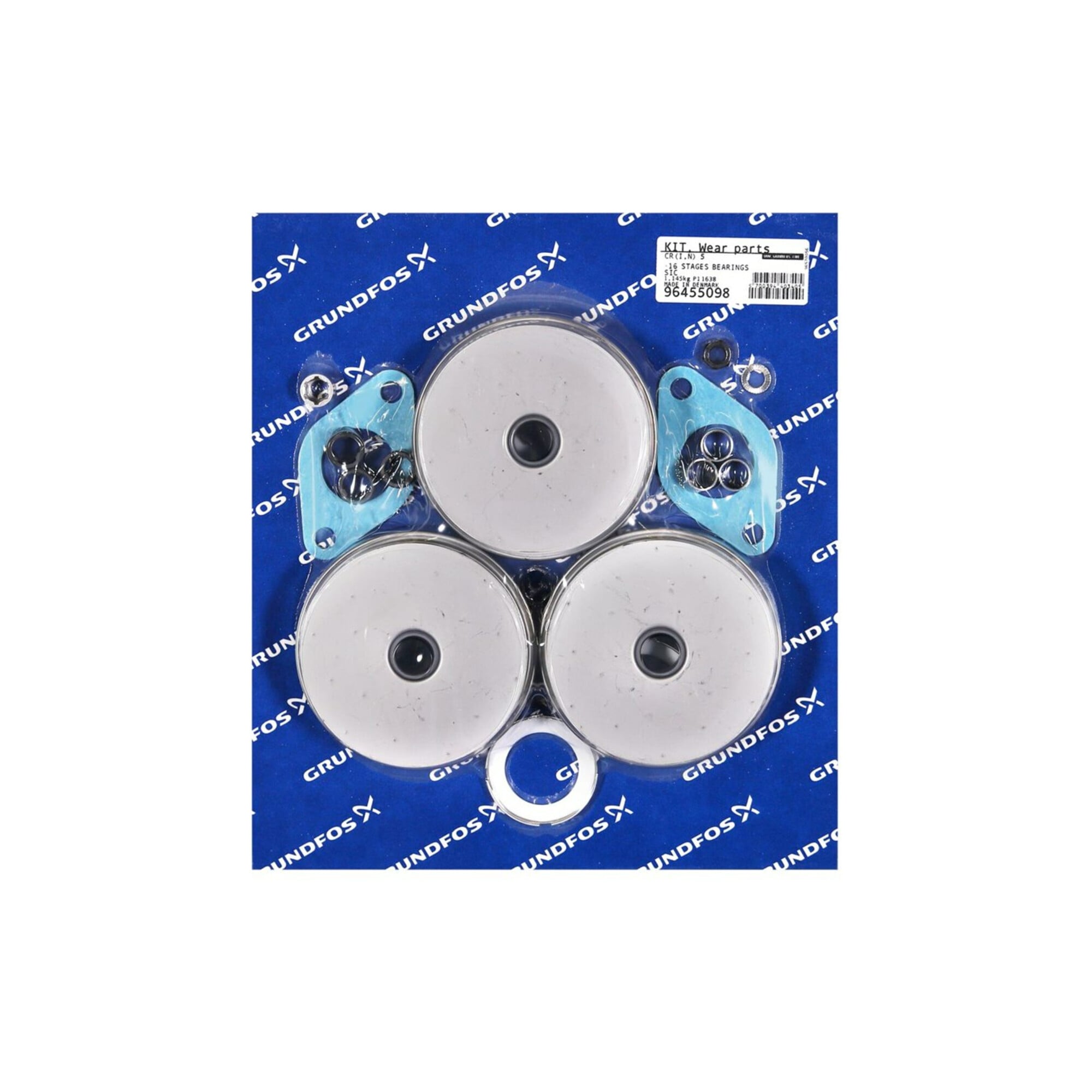 Grundfos Ersatzteil Kit Verschleißteile für CR(I/N)5 -16 Stufen SIC
