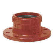 Grundfos Flansch DN 150, Innen-d= 160mm, mit Rohrstutzen