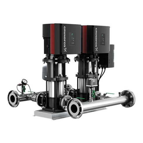 Grundfos Groupe de surpression HYDRO MULTI-E 2CRIE15-7 PN16 400V 7,5kW