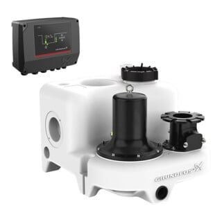 Grundfos Hebeanlage Multilift M 38.3.2, 3.8 kW, 3x 400 V