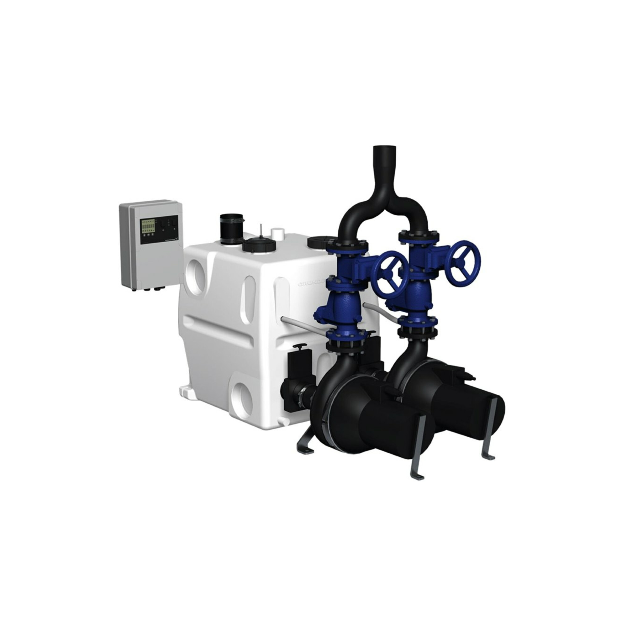 Grundfos Hebeanlage Multilift MD1 80. 80.15-SL, 1,5 kW, Direkt