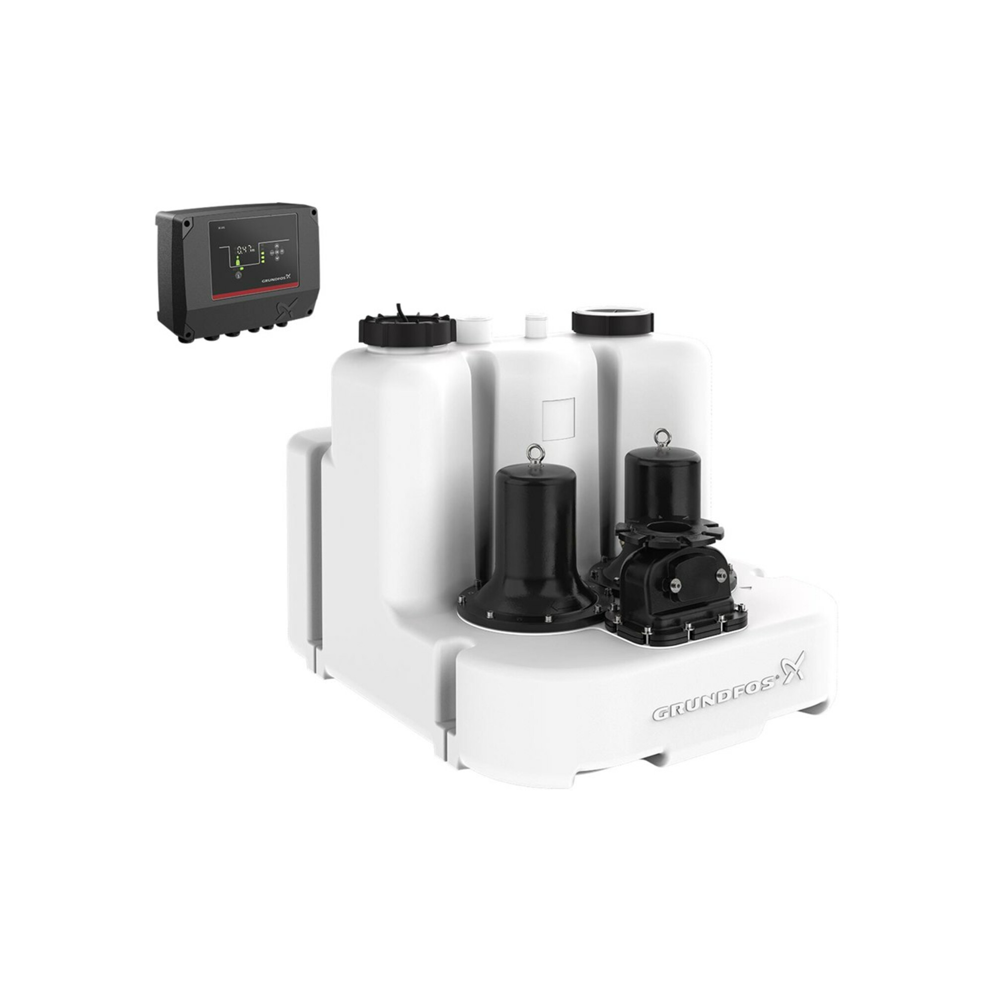 Grundfos Hebeanlage Multilift MLD 38.3.2, 3,8 kW, 3x 400 V
