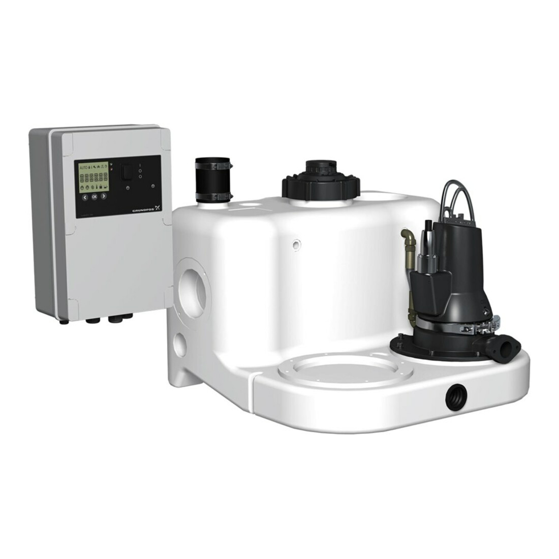 Grundfos Hebeanlage Multilift MOG 09.3.2, 0,9 kW, 3x 400 V