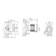 Grundfos Heizungsumwälzpumpe MAGNA3 F Flansch, 230 V, PN 6/10 Typ 40-120 F, DN 40, 250 mm-4