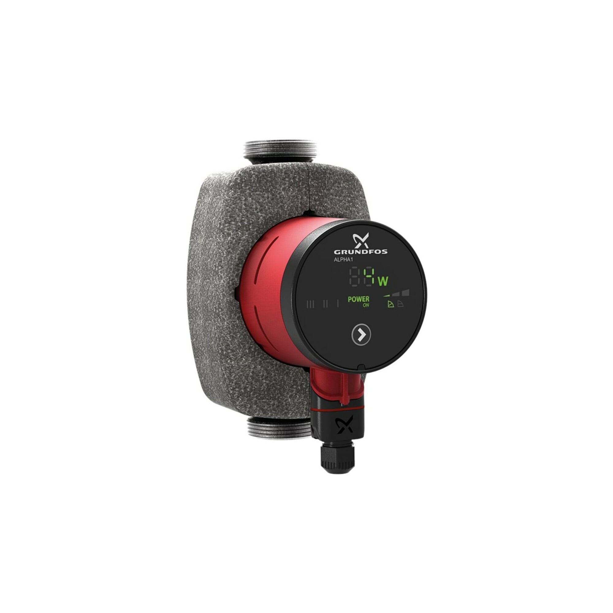 Grundfos Hocheffizienz Umwälzpumpe Alpha1 Edelstahl, 25-40N, 180mm, PN 10, 230 V