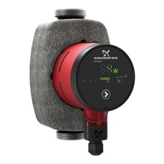 Grundfos Hocheffizienz Umwälzpumpe Alpha1 Edelstahl, 25-60N, 180mm, PN 10, 230 V