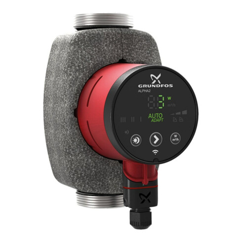 Grundfos Hocheffizienz Umwälzpumpe Alpha2 32-40N, G 2, 180mm, PN 10, 230 V, ES