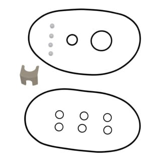Grundfos Kit de pièces détachées joints pour CR(N)45/64 1-10 étages Viton