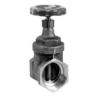 Grundfos Muffenabsperrschieber Rp 2, PN 16, Messing