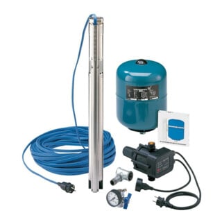Grundfos Pack d'alimentation en eau SQ 3-40 avec câble submersible 30 m, 230 V
