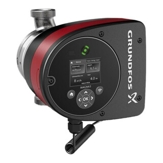 Grundfos Pompe de circulation MAGNA3 25-40 N, G 1 1/2, 180 mm, PN 10, 230 V