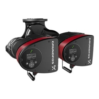 Grundfos Pompe double de circulation MAGNA3 D 100-80F, 450 mm, DN 100, PN 16, 230 V