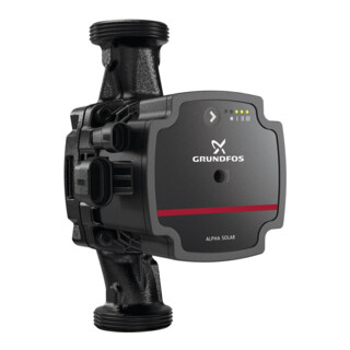 Grundfos Pompe primaire solaire Alpha 25-75, G 1 1/2, 180 mm, PN 10, 230 V