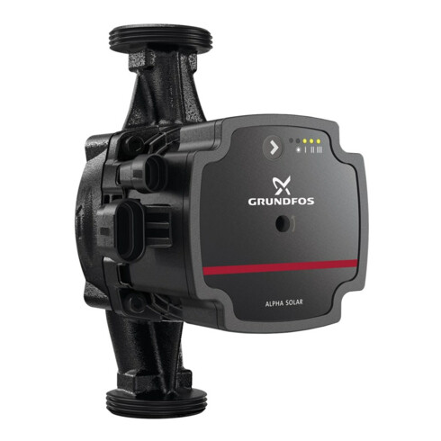 Grundfos Pompe primaire Solar Alpha 25-145, G 1 1/2, 180 mm, PN 10, 230 V