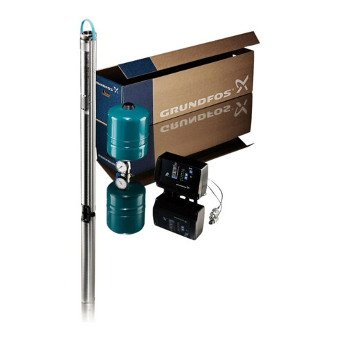 Grundfos Pompe submersible PACK SQE 3-65 m Câble submersible 40 m 3x1,5 mm² plat