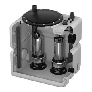 Grundfos Réservoir DUOLIFT 270.50.AP35/50B 270 l