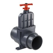 Grundfos Robinet d'arrêt d'alimentation PVC/Inox, DN 150, PN 2,5
