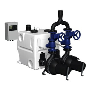 Grundfos Station de relevage Multilift MDV 80. 80.75-SL, 7,5 kW, étoile/triangle