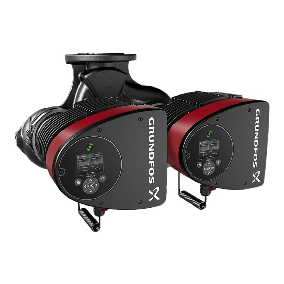 Grundfos Umwälzdoppelpumpe MAGNA3 D 65-120F, 340mm, DN 65, PN 16, 230 V