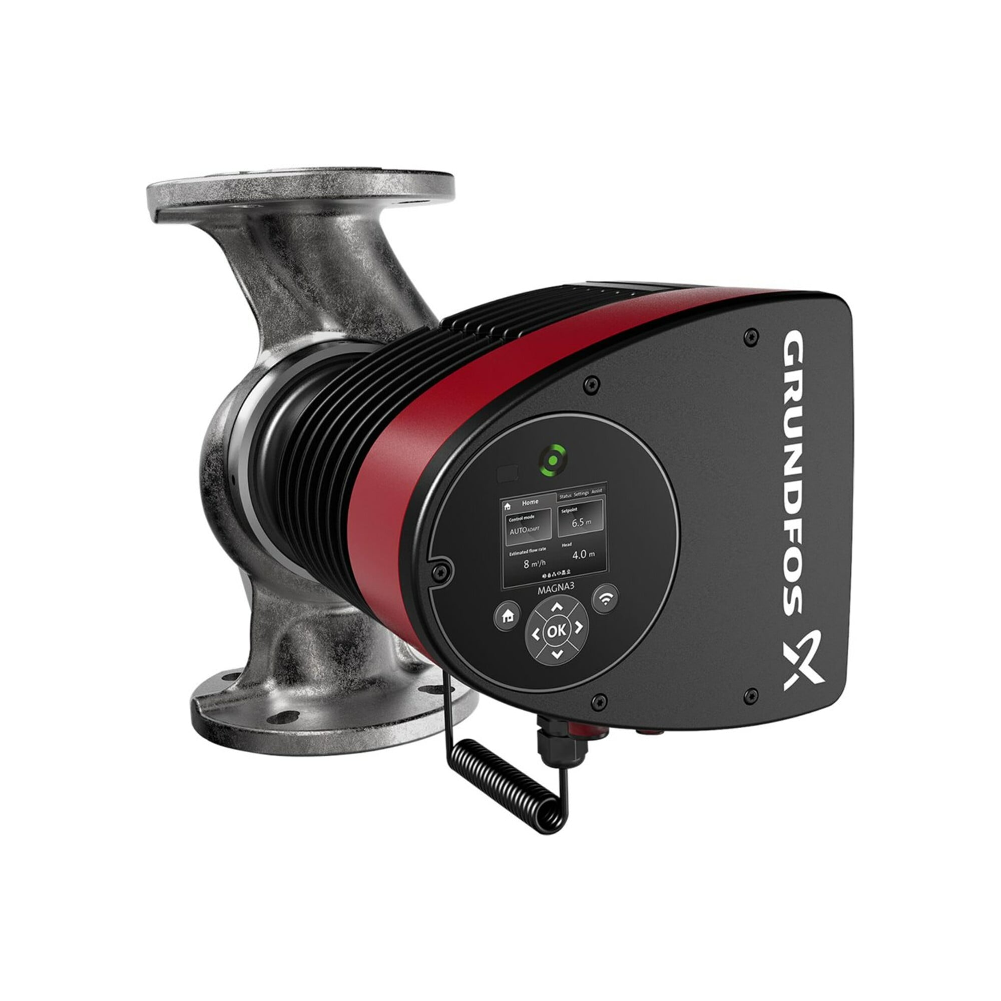 Grundfos Umwälzpumpe MAGNA3 40-100FN, 220mm, DN 40, PN 6/10, ES