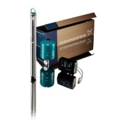 Grundfos Unterwasserpumpe PACK SQE 5-70 m 40 m Unterwasserkabel 3x 1,5 qmm flach