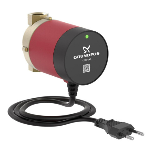 Grundfos Zirkulationspumpe Comfort 15-14 B PM, Rp 1/2, 230 V, Dach