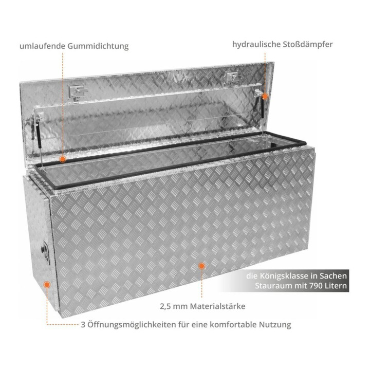 Güde Coffre de transport alu GT 790